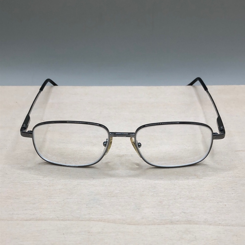 Sferoflex Glasses 2086 131 Silver Rectangle FRAMES ONLY 52-17-135 Good Condition